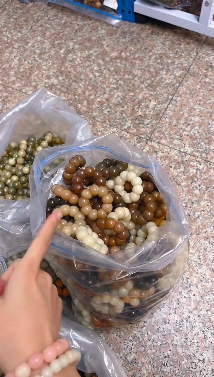 吊坠菩提根/象牙果混色手捻 随机一条