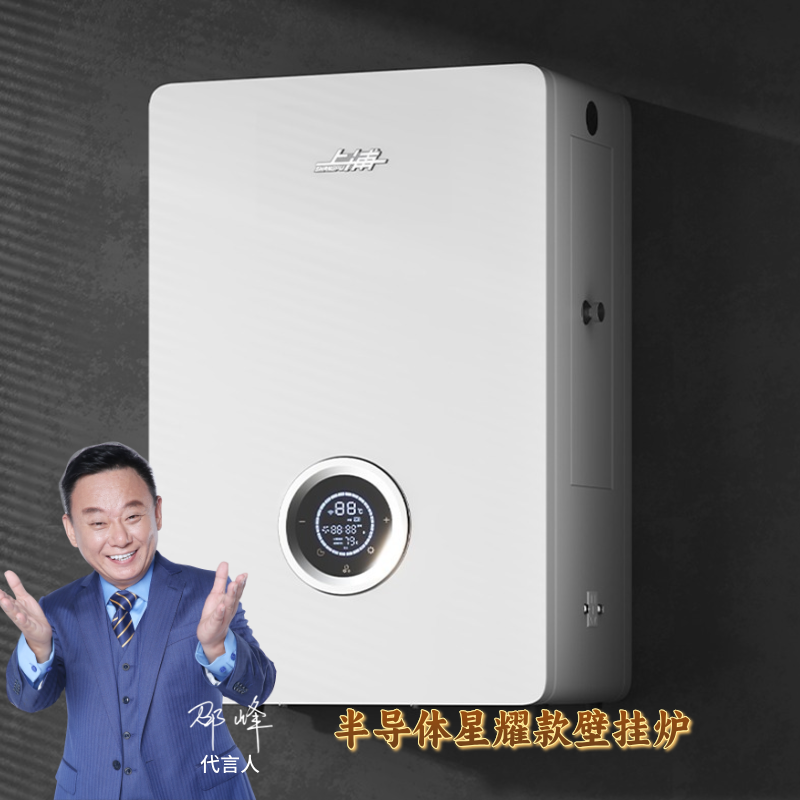 上浦半导体密闭式电采暖炉电锅炉内置泵内置水箱节能省电远程操控