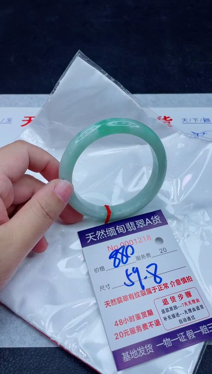 未镶嵌手镯翡翠880.00