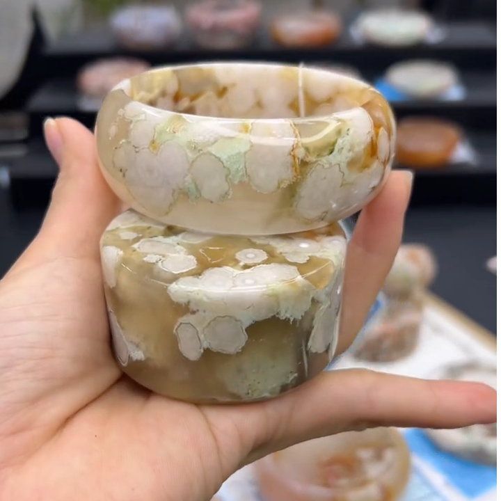 非金属布艺手镯 非金属手镯琦丽雅樱花手镯60  a152