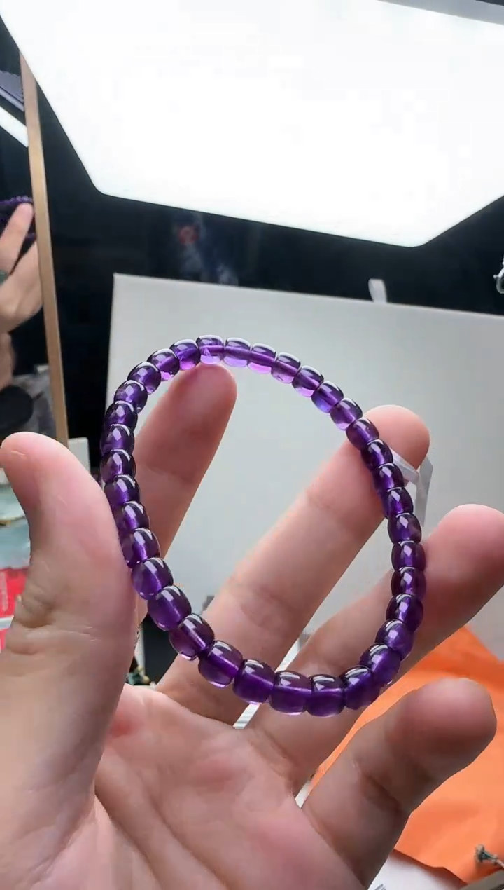 【闪购商品】水晶手串银S925镶嵌水晶手串14