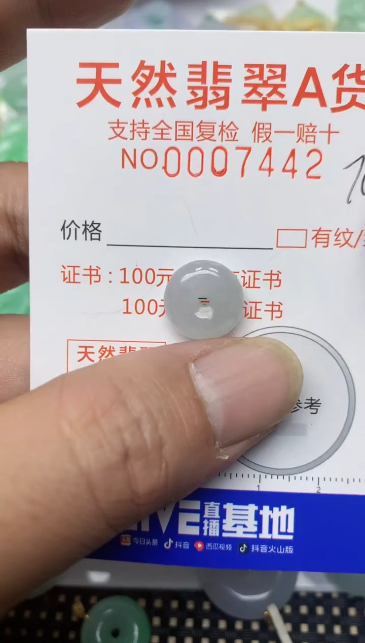 【闪购商品】翡翠颈饰未镶嵌70天然A货翡翠