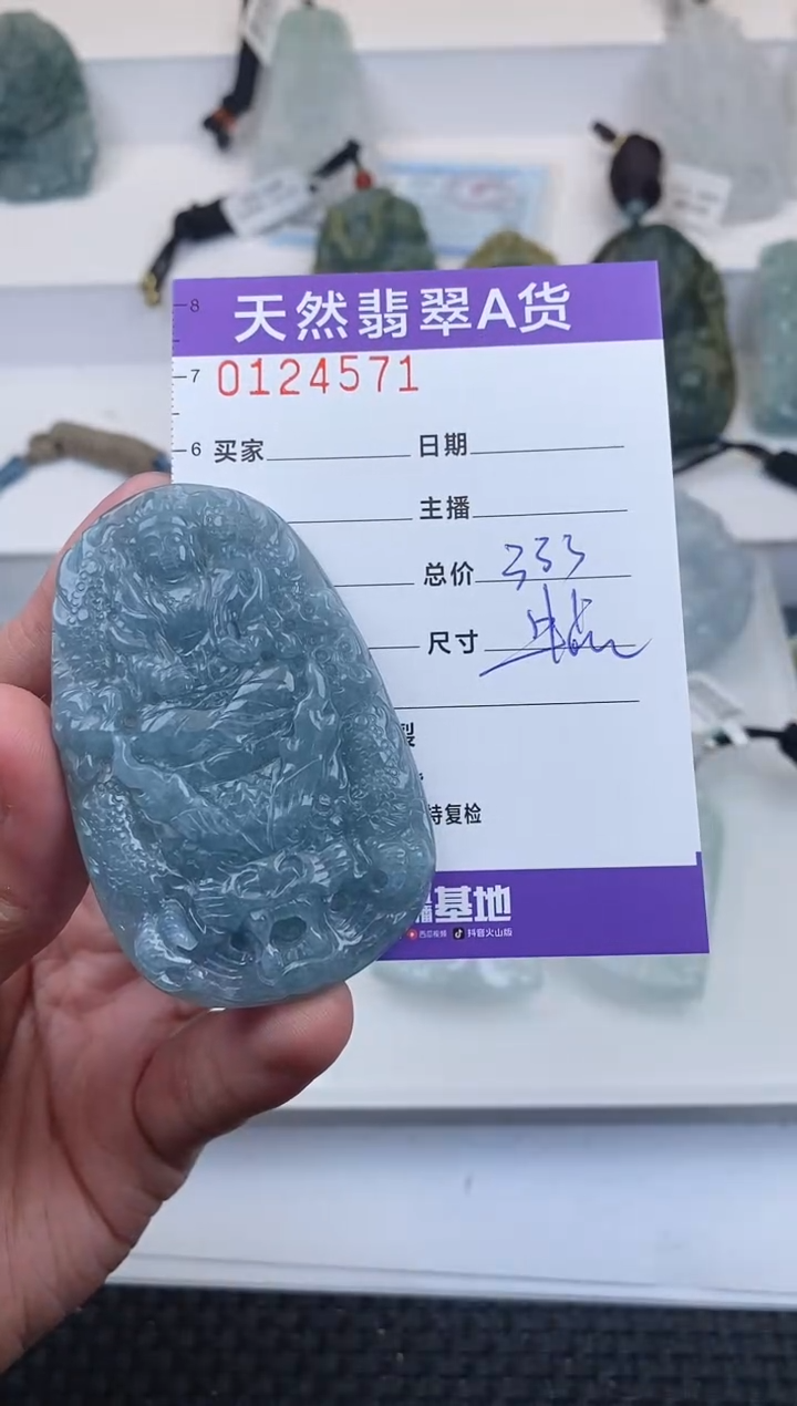 【闪购商品】翡翠颈饰未镶嵌         571