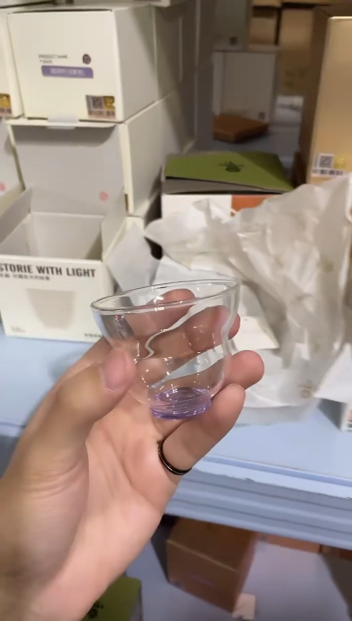 【闪购商品】禾器/福禄杯/浅紫。。