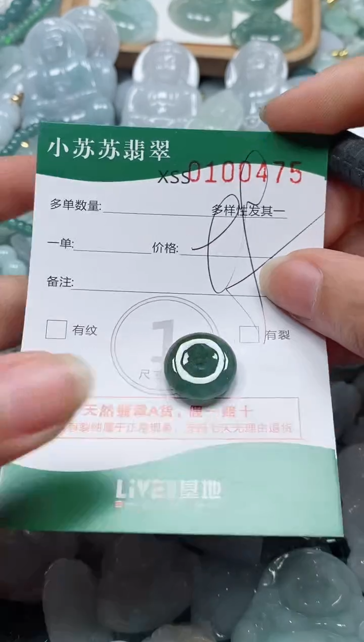 【闪购商品】翡翠颈饰未镶嵌闪购商品0100275