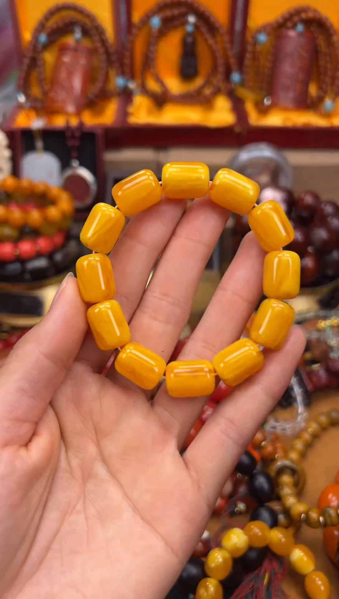 未镶嵌颈饰琥珀所见即所得所见即所得