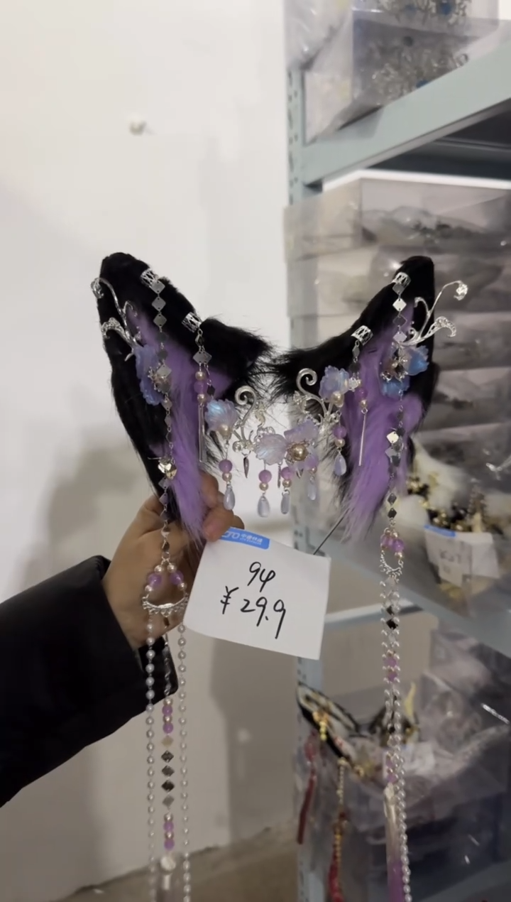 合金布艺头饰94号