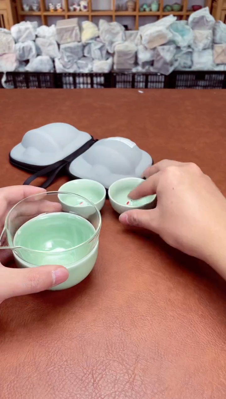 【闪购商品】摆件高端瓷器易仟杯茶器