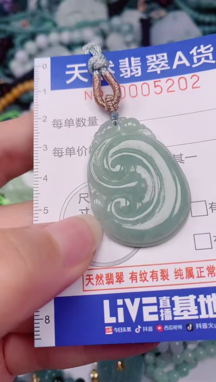 颈饰未镶嵌翡翠00005202