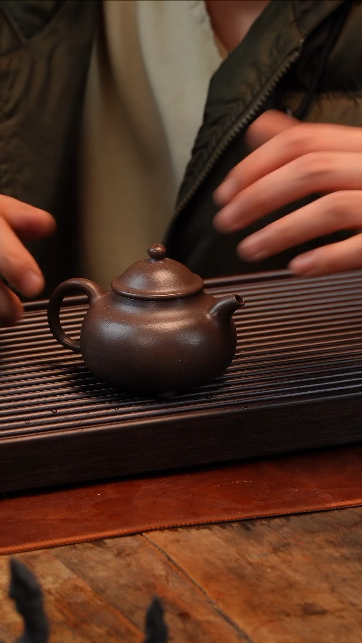 【闪购商品】紫砂茶壶天青泥乳鼎