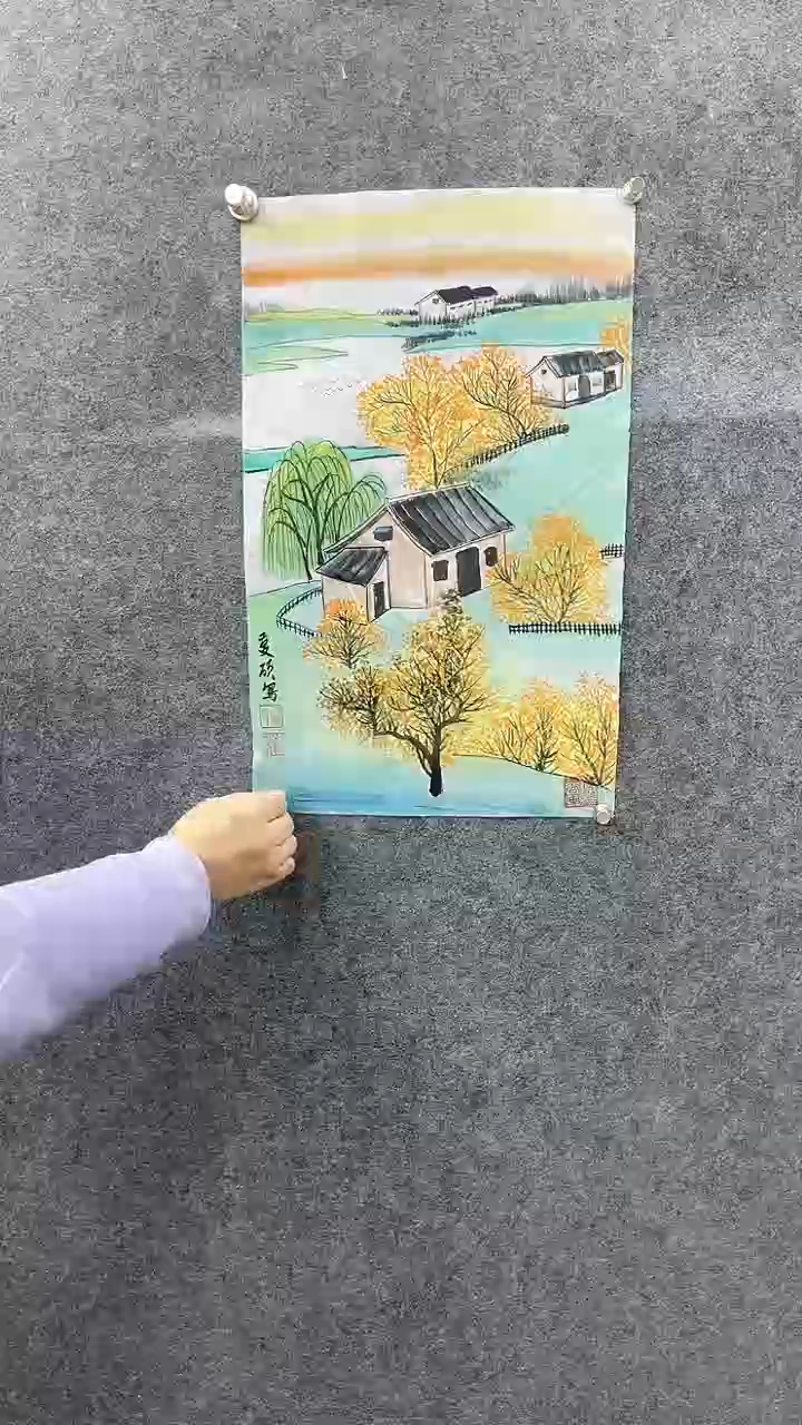 【闪购商品】国画贾庆硕风景国画