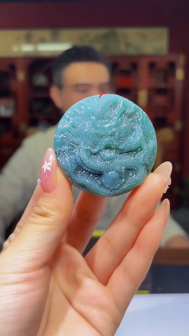 颈饰未镶嵌翡翠45/1210/YY/龙