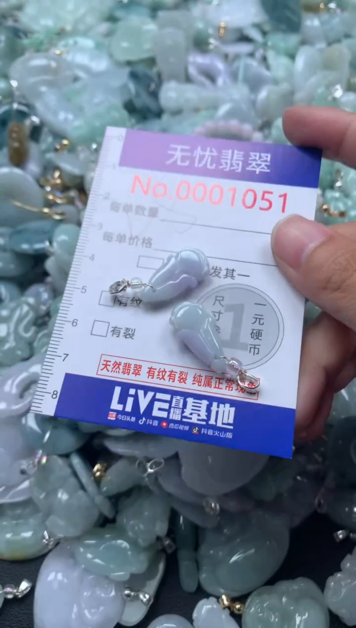 颈饰未镶嵌翡翠1051