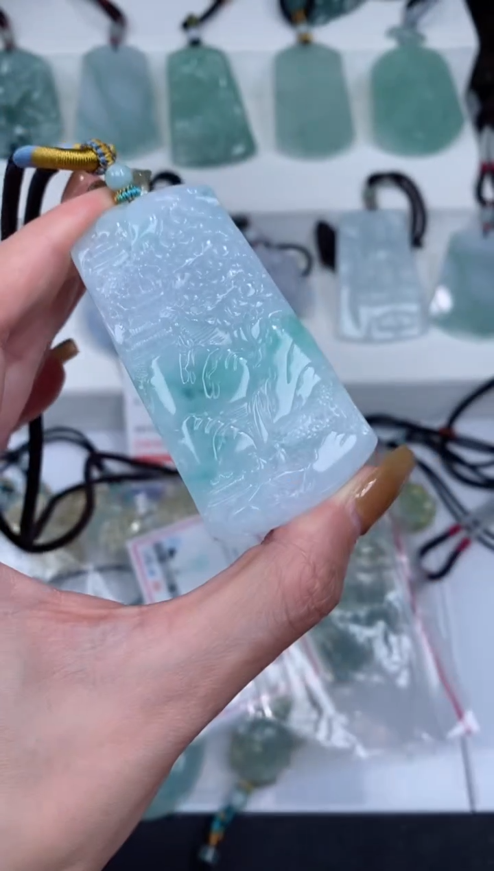 【闪购商品】翡翠颈饰未镶嵌吊坠年终清货