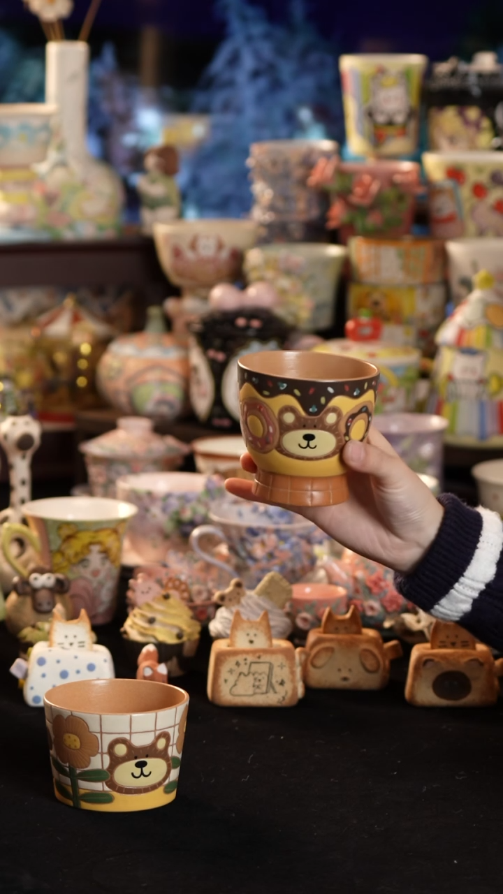 其他陶景德镇釉下彩手绘设计师款陶瓷