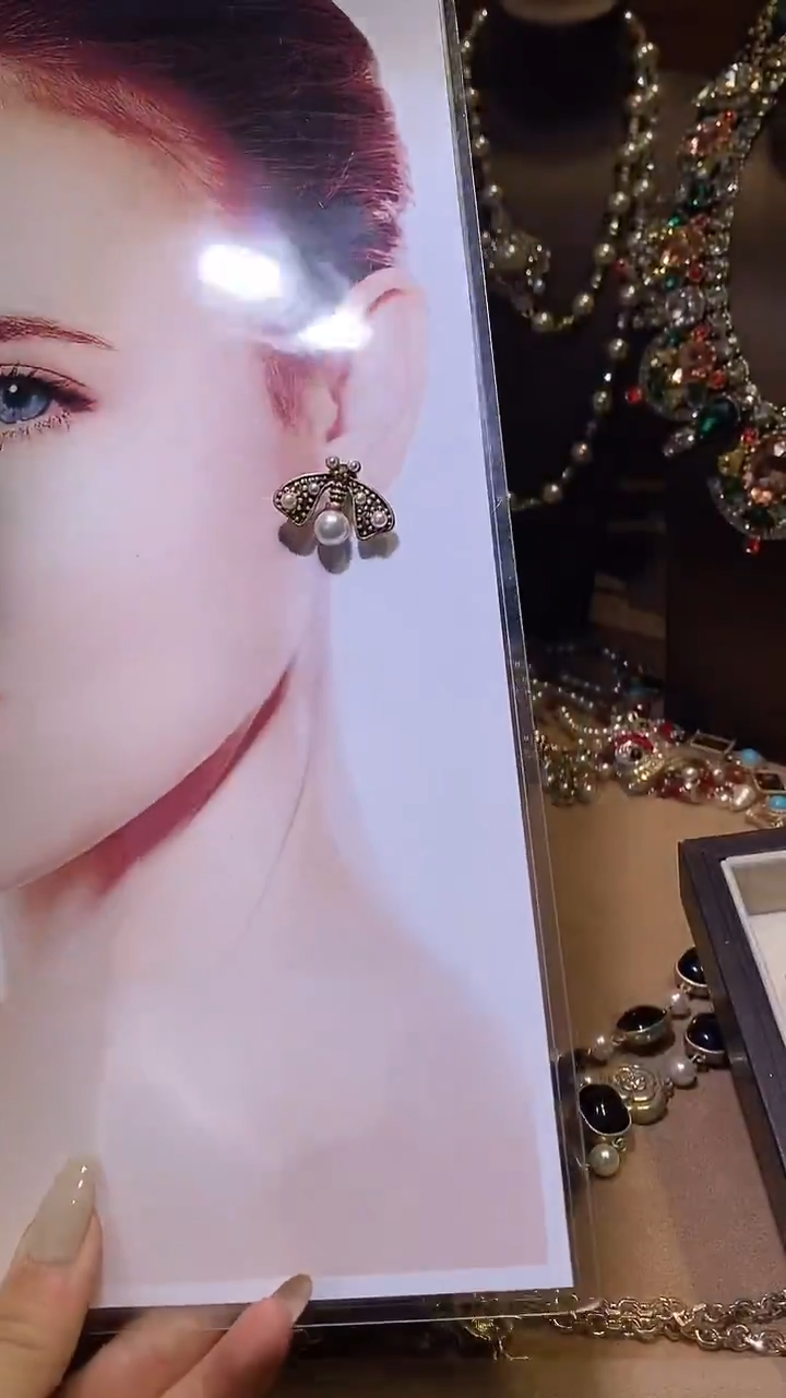 纯铜合金琉璃中古经典手饰饰品