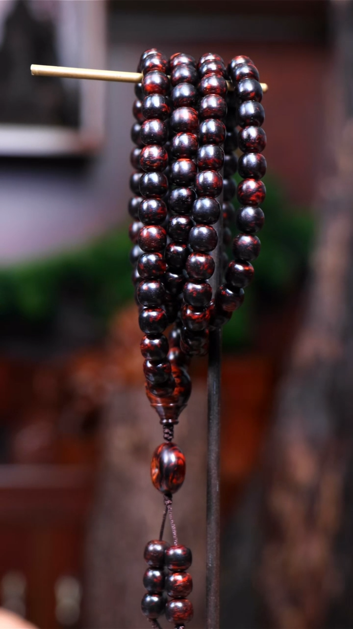 【闪购商品】降真香手串/手链海南红降0.8*108手串