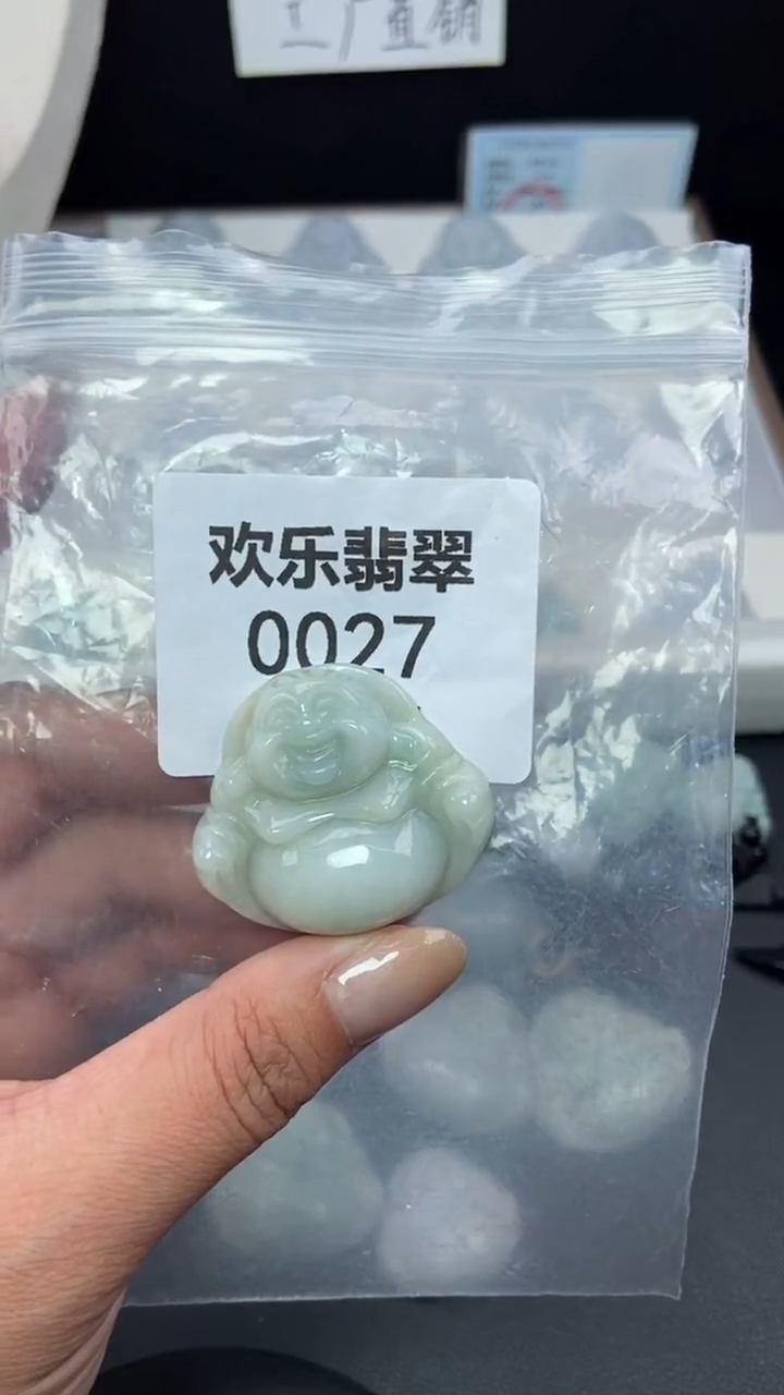 颈饰未镶嵌翡翠缅甸天然翡翠0027