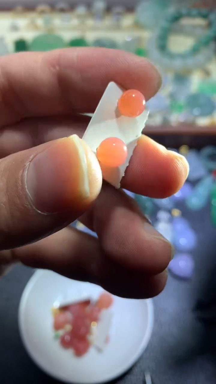 【闪购商品】南红玛瑙耳饰银S925镶嵌002南红耳饰