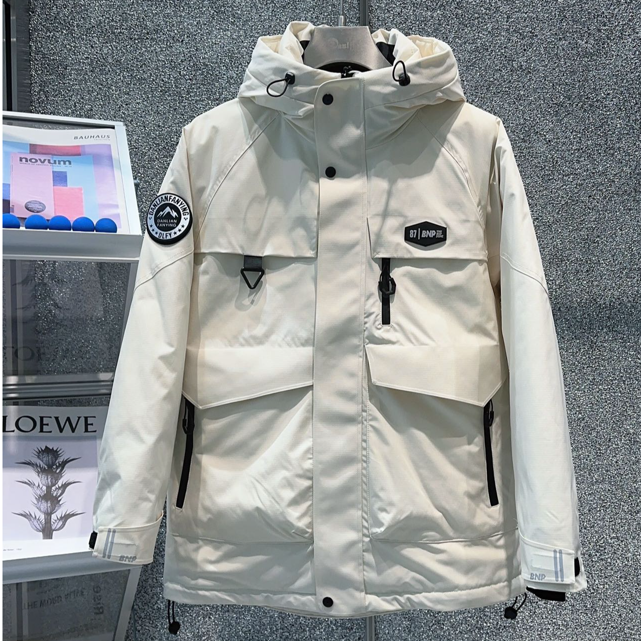 DY990米G-【轻装去野】《真鹅绒支持检测》保暖加厚鹅绒服男外套