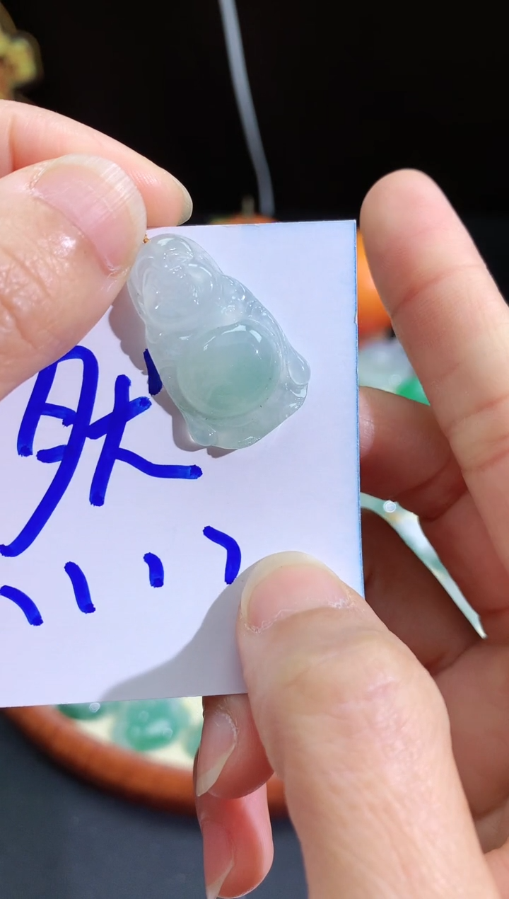 【闪购商品】翡翠颈饰未镶嵌站佛