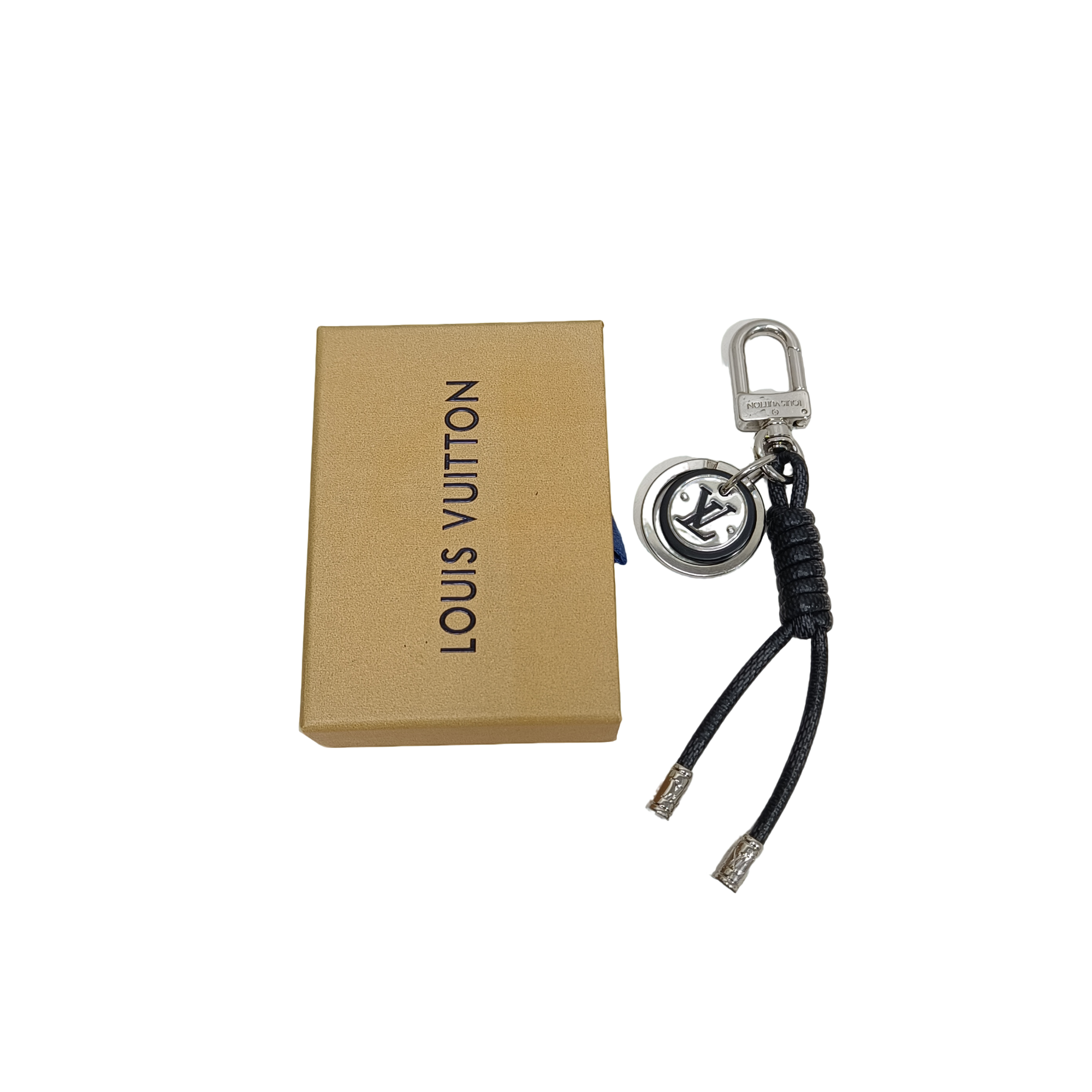 99新 LouisVuitton/路易威登 Leather rope绳结 钥匙扣 包挂/1088