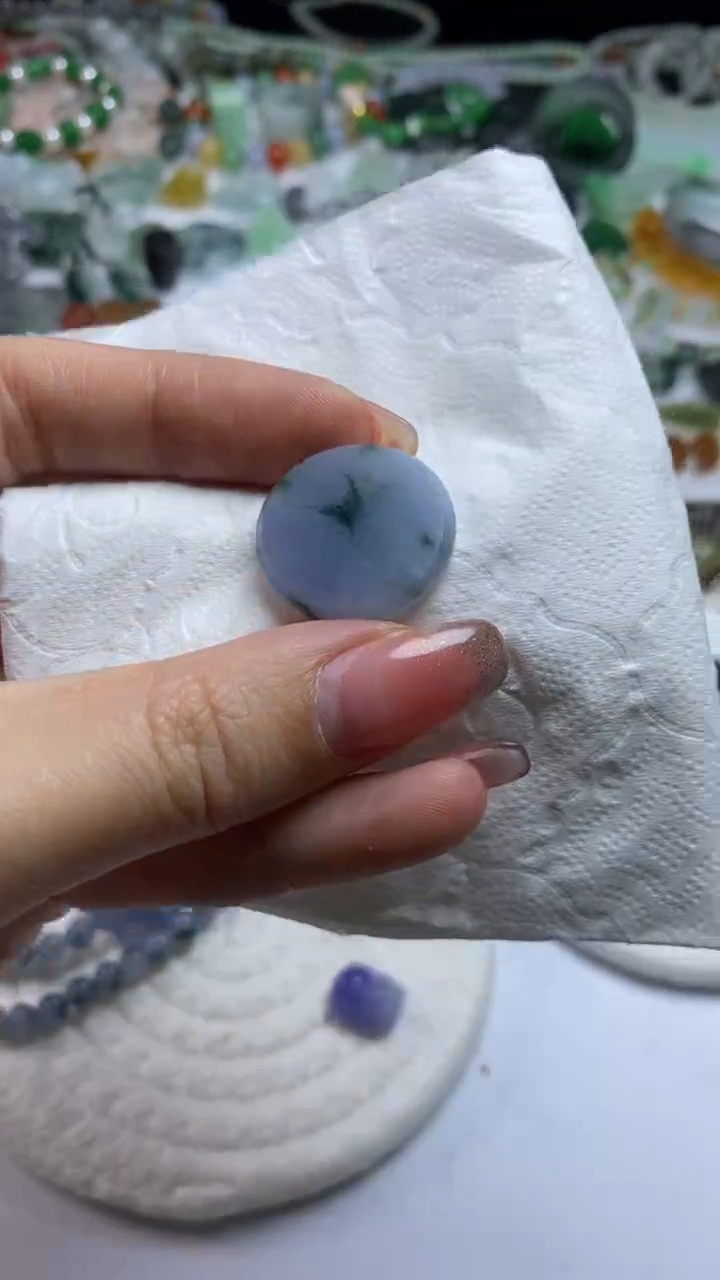 定制翡翠未镶嵌毛货定制不退不换