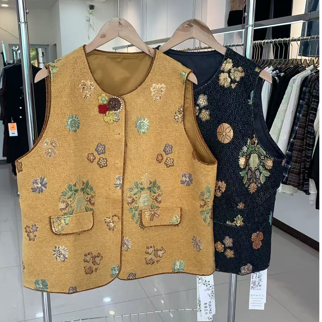 二姐家009芸25725时尚百搭马甲
