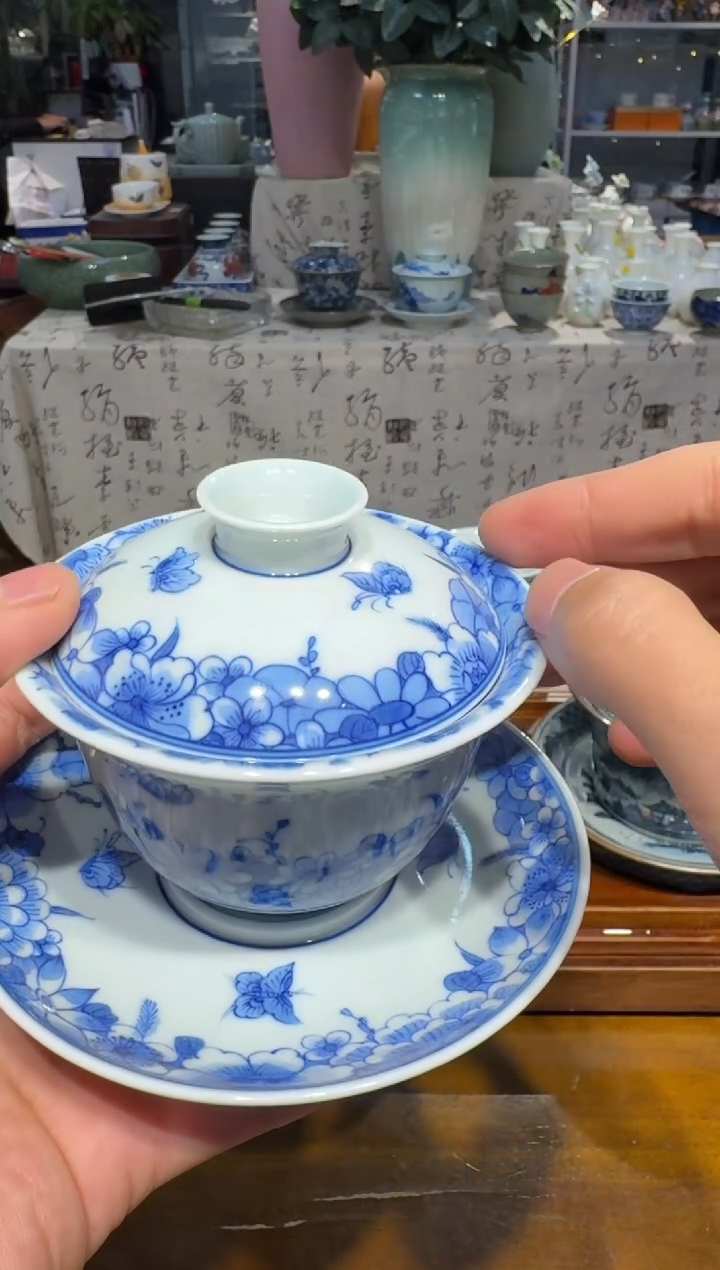 【闪购商品】景德镇高温瓷手工手绘34号