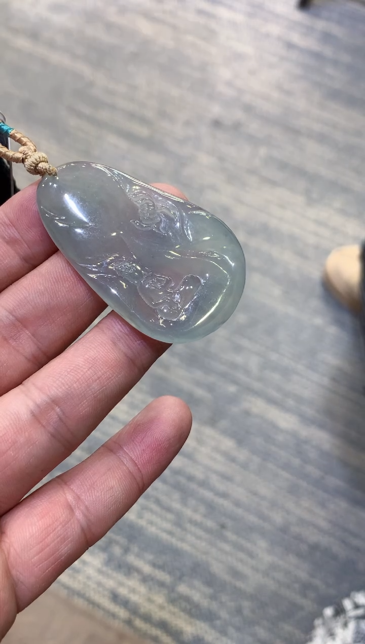 颈饰未镶嵌翡翠天然A货翡翠