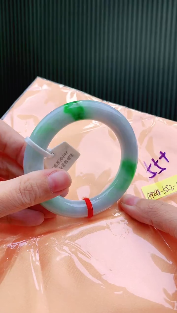 未镶嵌手镯翡翠55+
