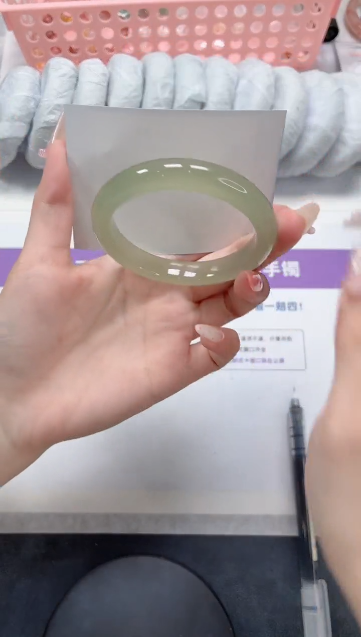 石英质玉手镯未镶嵌181-56.3东陵