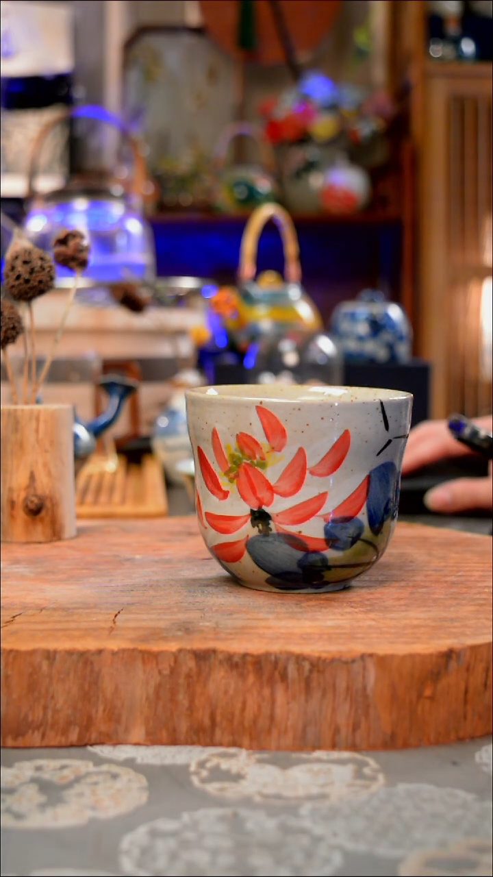 【闪购商品】摆件荷花手工手绘手工手绘