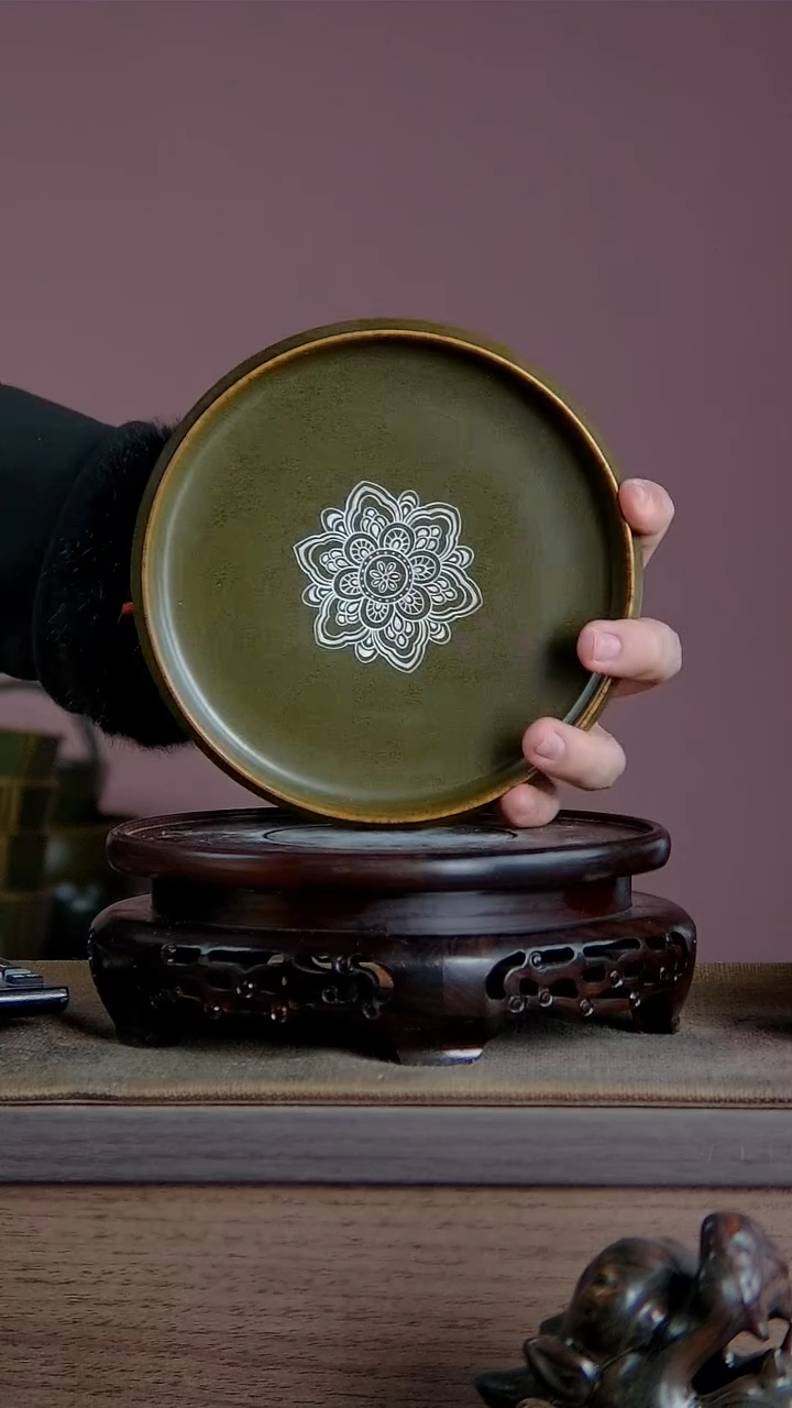 【闪购商品】景韵堂仿清茶叶末釉