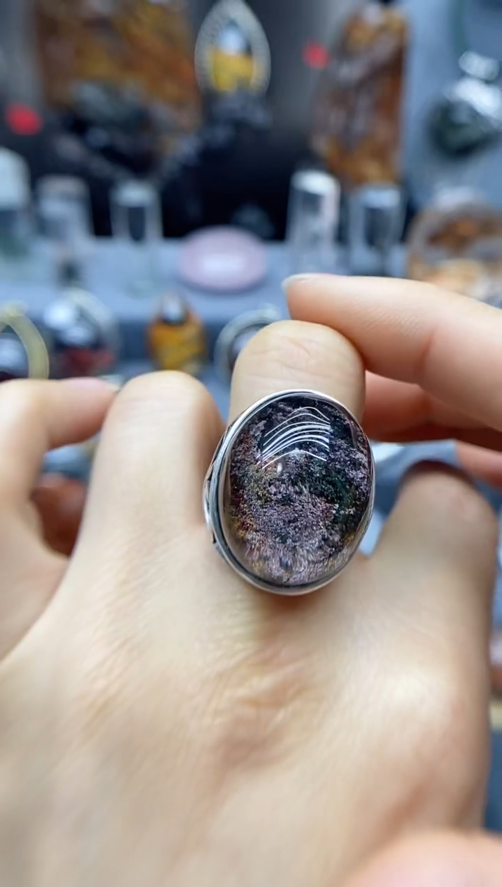 【闪购商品】水晶戒指银S925镶嵌水晶水晶
