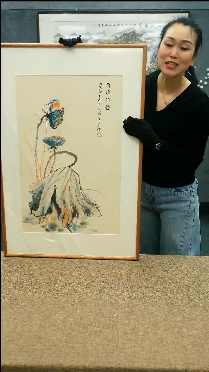 【闪购商品】国画62*92黄文娟老师花鸟