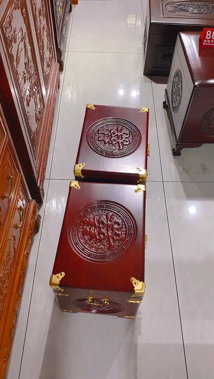 木（非红木类）樟木箱婚嫁箱收纳箱