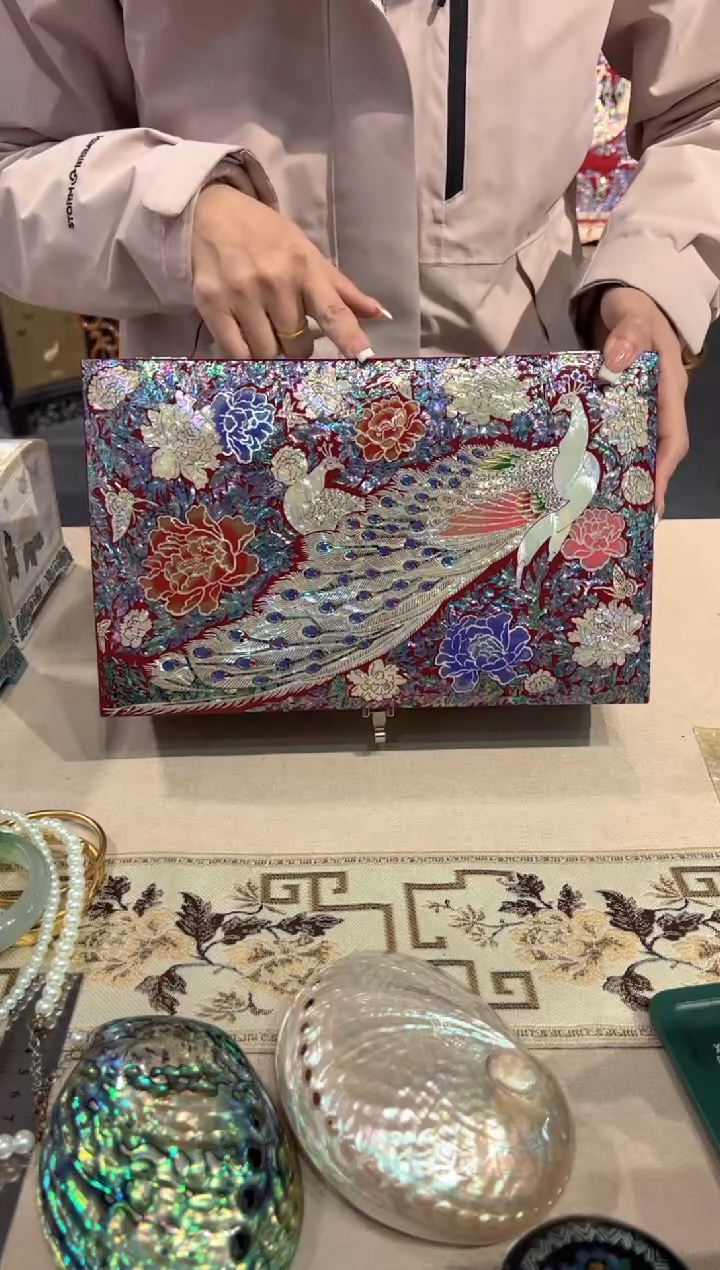 【闪购商品】全满螺·弘贝雅螺钿漆器文化馆