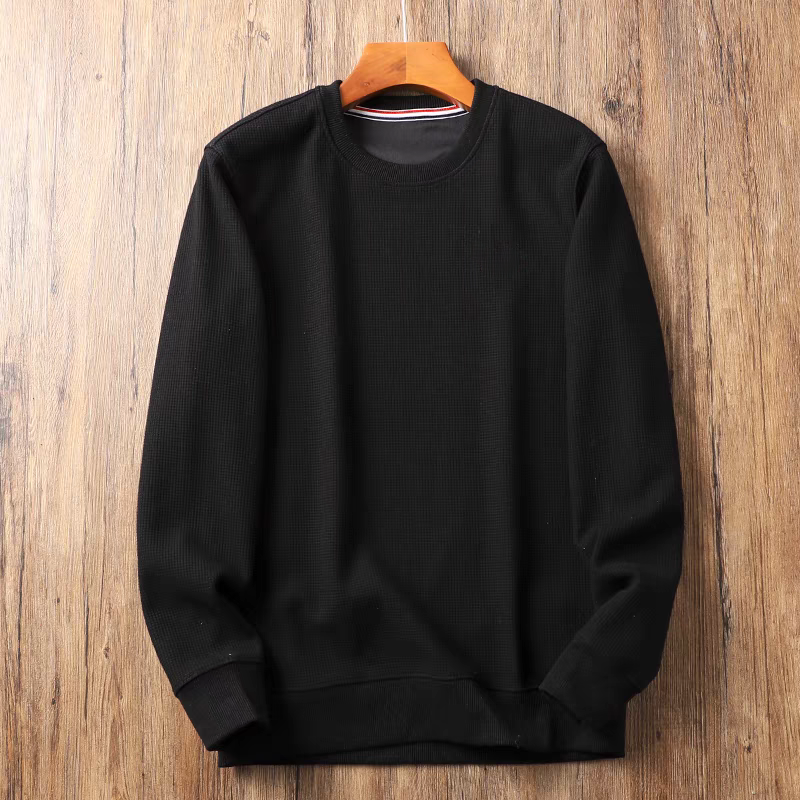 恒曜长袖男士POLO衫打底纯色卫衣