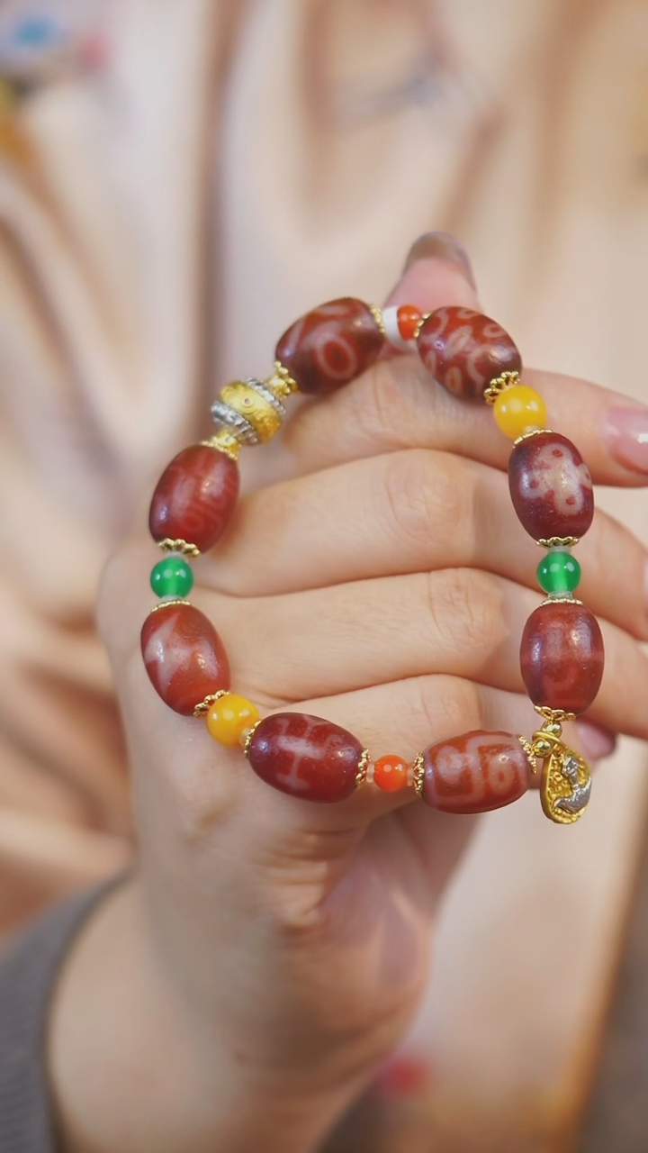 【闪购商品】玛瑙/玉髓手串未镶嵌多样性发一