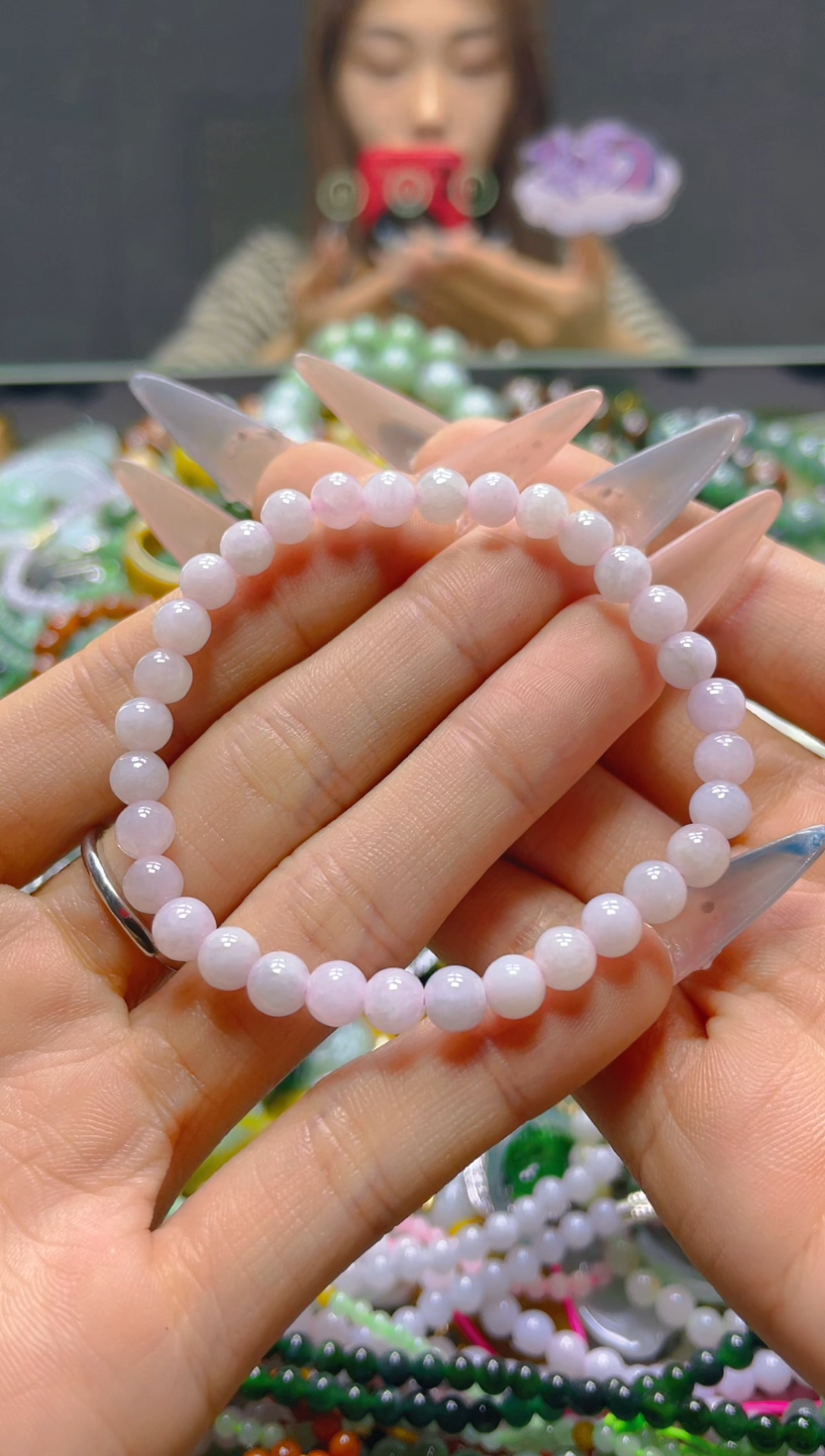 颈饰未镶嵌翡翠5MM