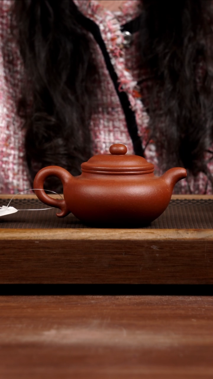 【闪购商品】紫砂茶壶红降仿古260CC