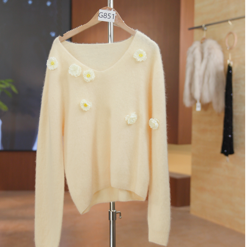 G851秋冬针织毛衣百搭气质时尚女装1.4