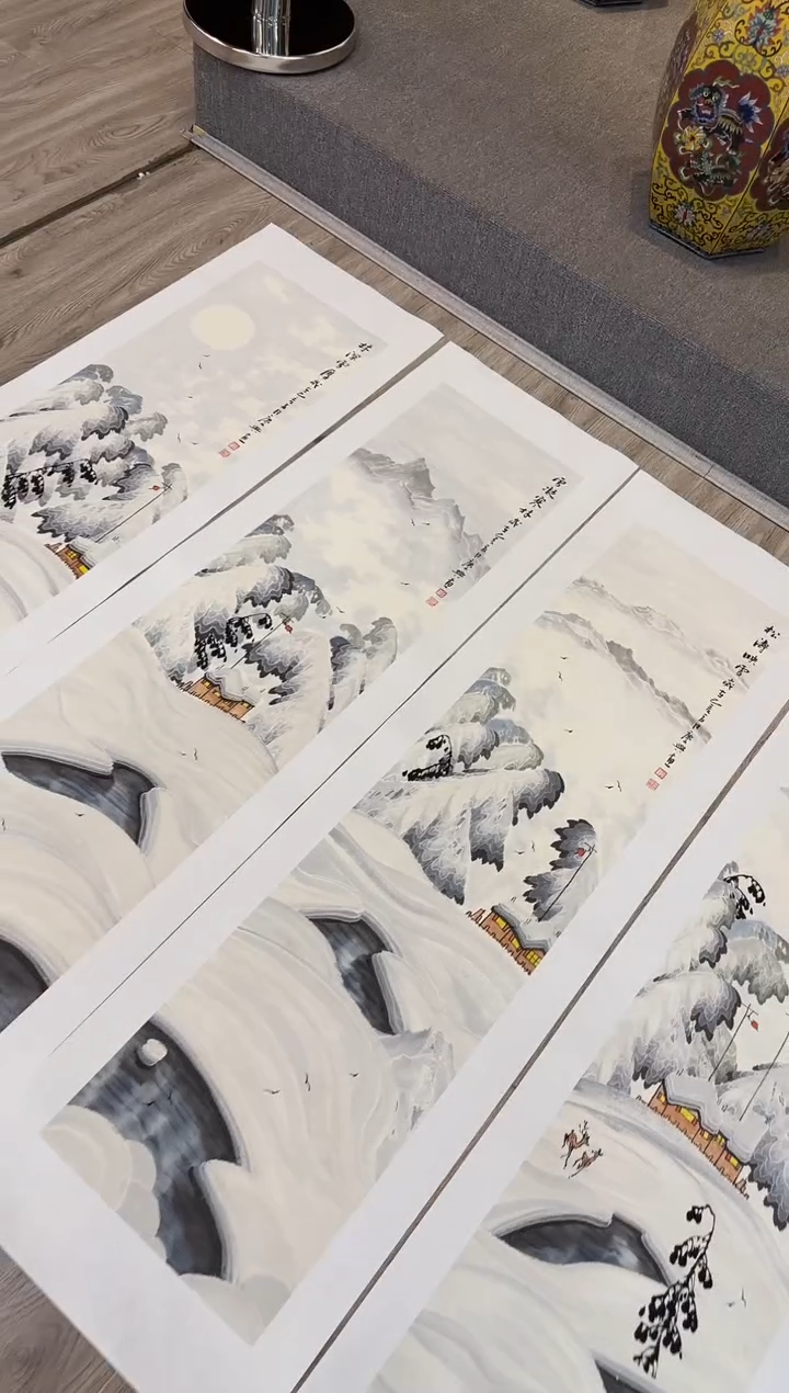 国画69赵隆轩美术馆李庆兴老师作品