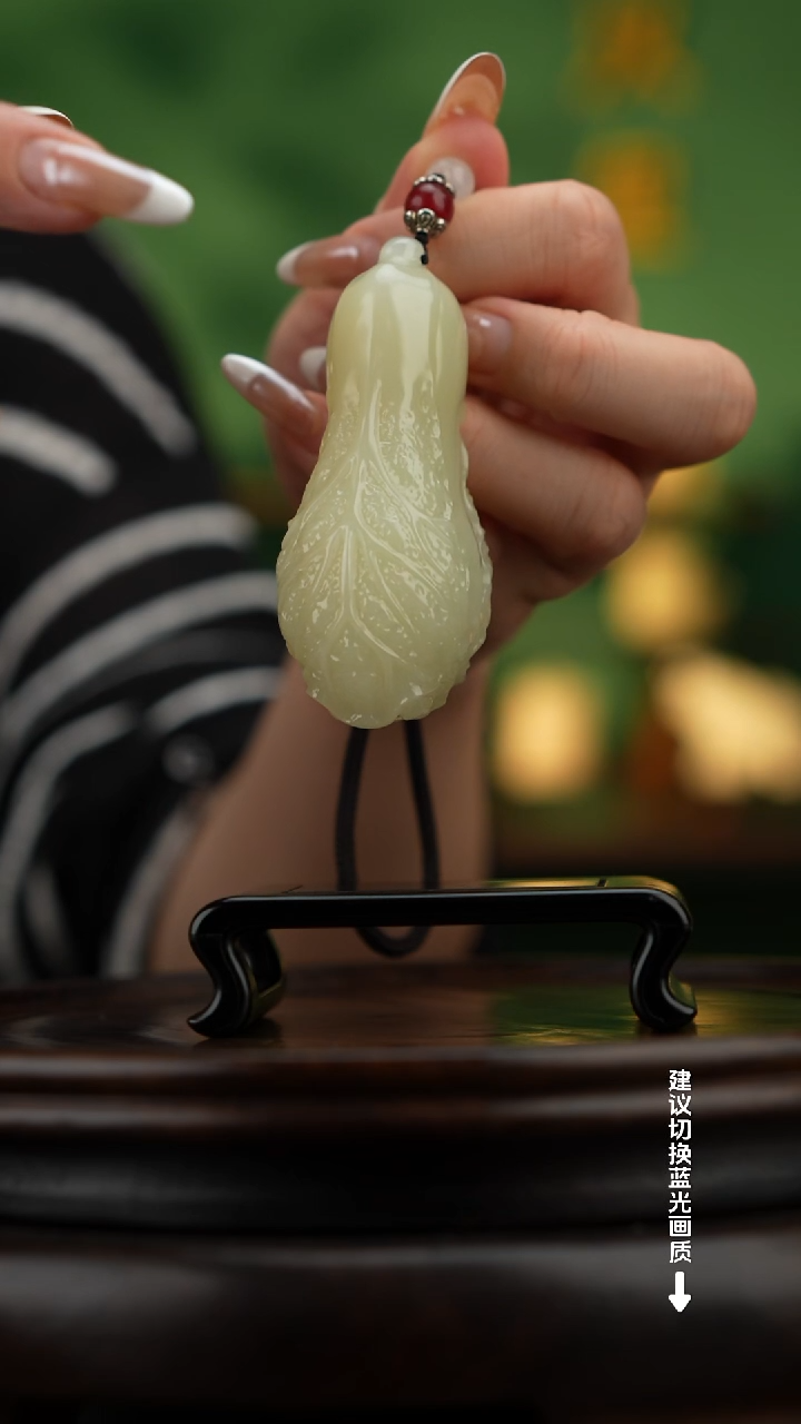 玉【手握百财】天然玉石手把件