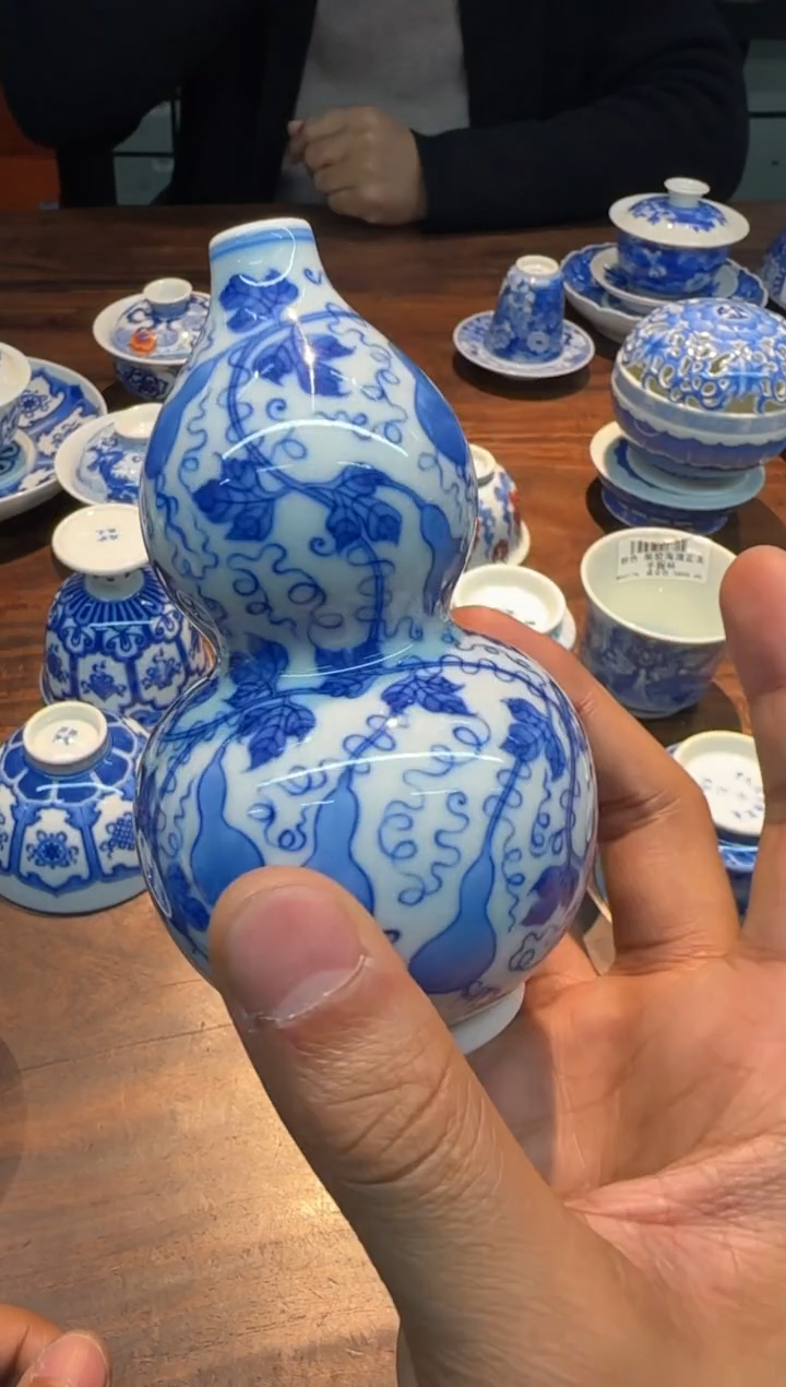 【闪购商品】妙色 柴窑仿雍正葫芦（小号）