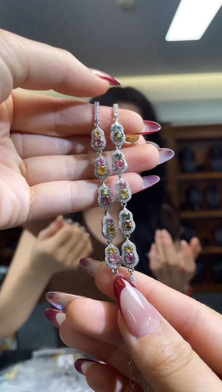 未镶嵌手链碧玺（多样性发一件）定制不备注