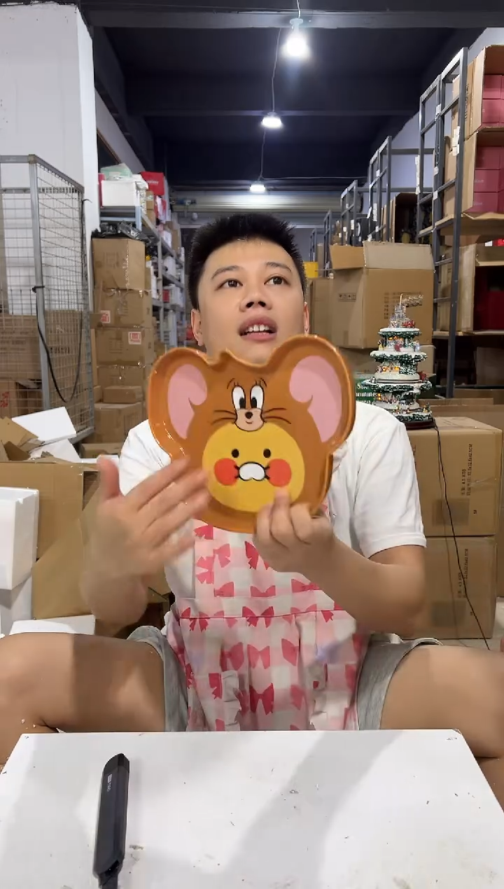 瓷片杰瑞烤盘 陶瓷材质