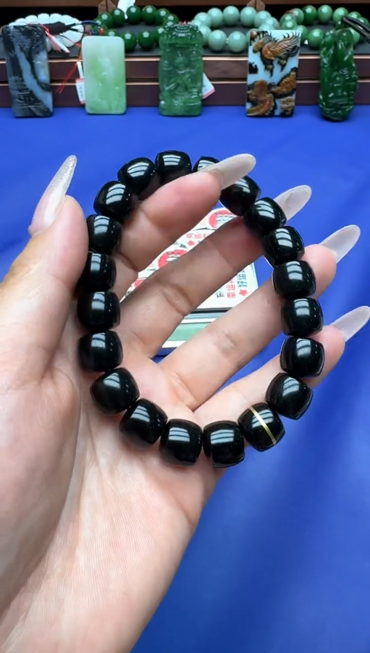 【闪购商品】和田玉手串未镶嵌hq12