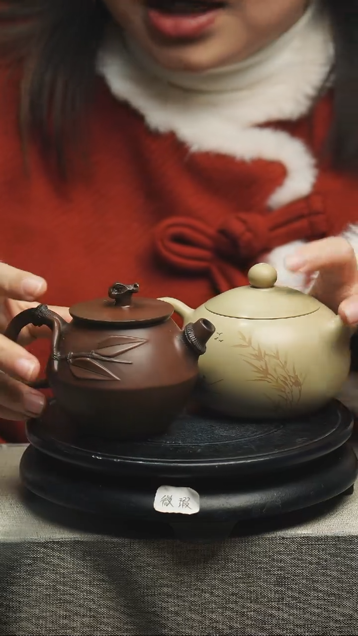 【闪购商品】壶2个建水紫陶壶微瑕233